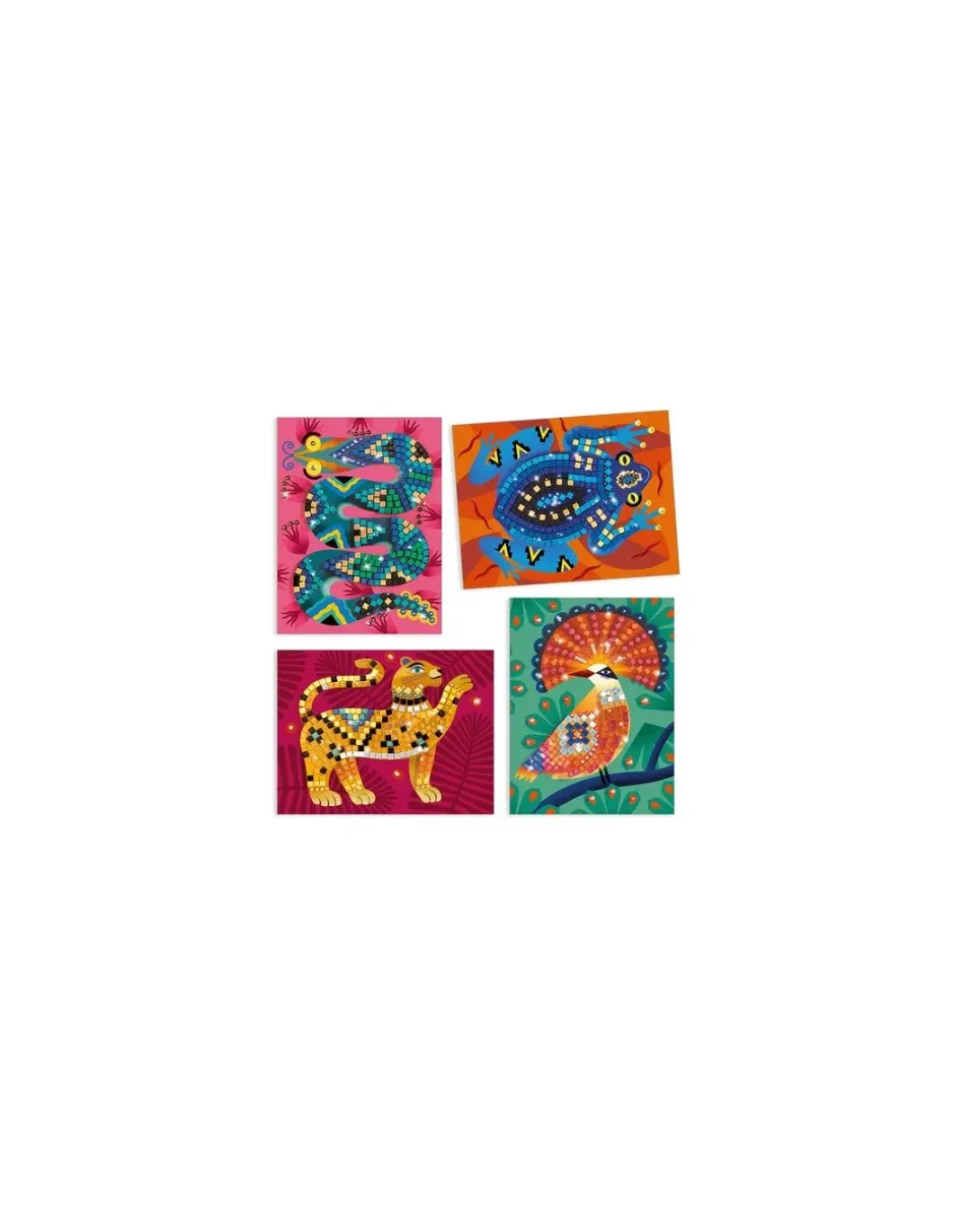 Mosaïques au coeur de la jungle - Djeco
