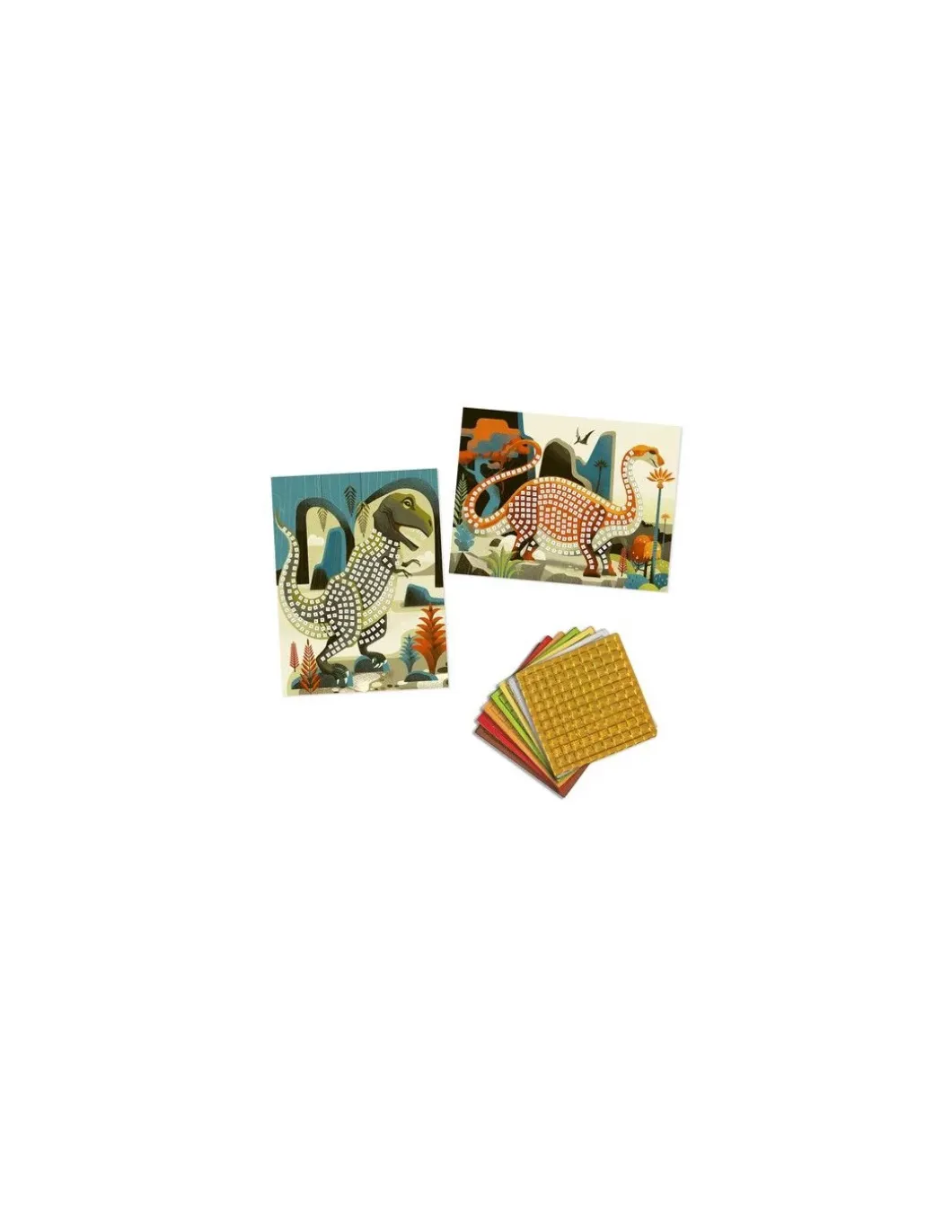 Mosaïques dinosaures - Djeco