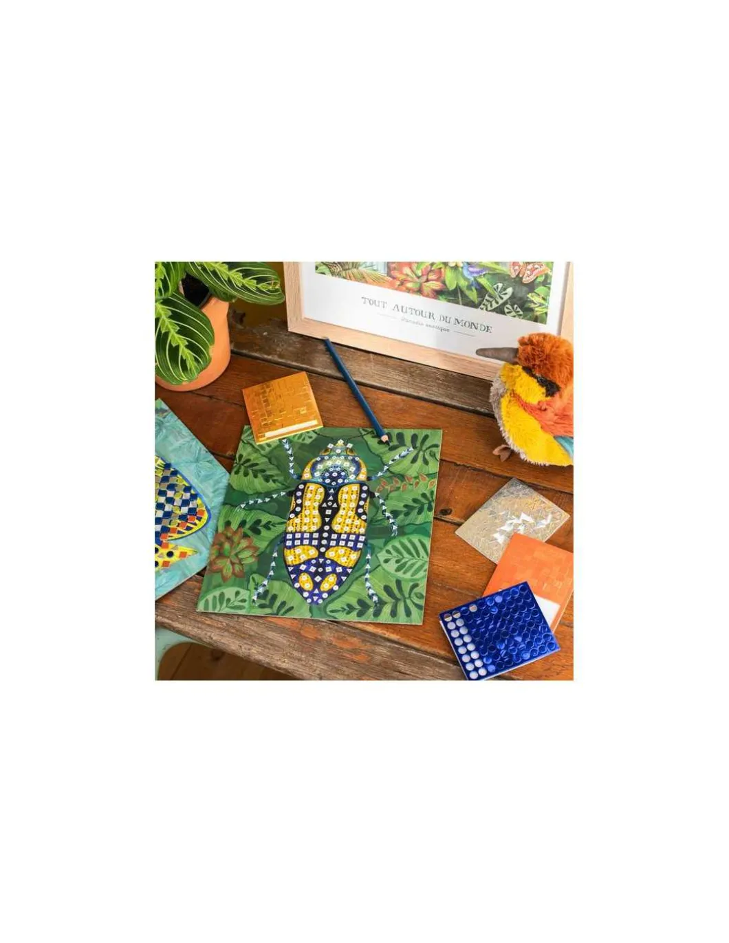 Mosaïques Tout autour du monde - Moulin Roty