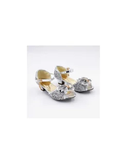 Mules à Nœuds et Paillette argentée 5 - 7 ans - Labay