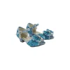 Mules à Nœuds et Paillette bleu 5 - 7 ans - Labay