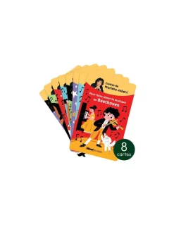 Pack de 8 cartes Yoto - Les contes et grandes musiques de Marlène Jobert