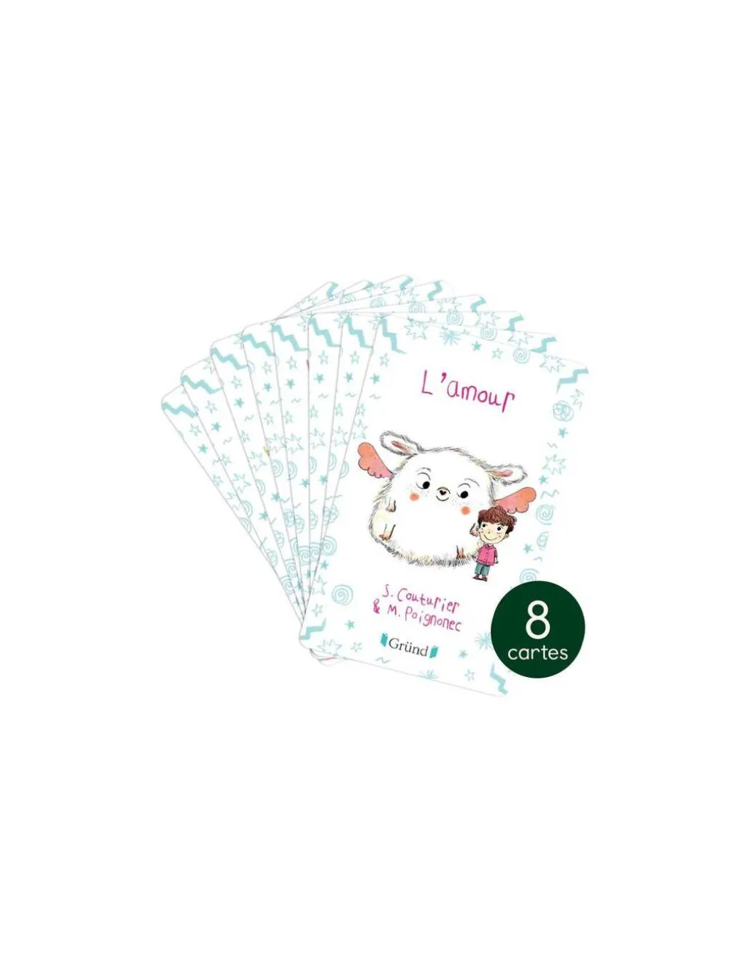 Pack de 8 cartes Yoto - Ma petite bibliothèque des émotions