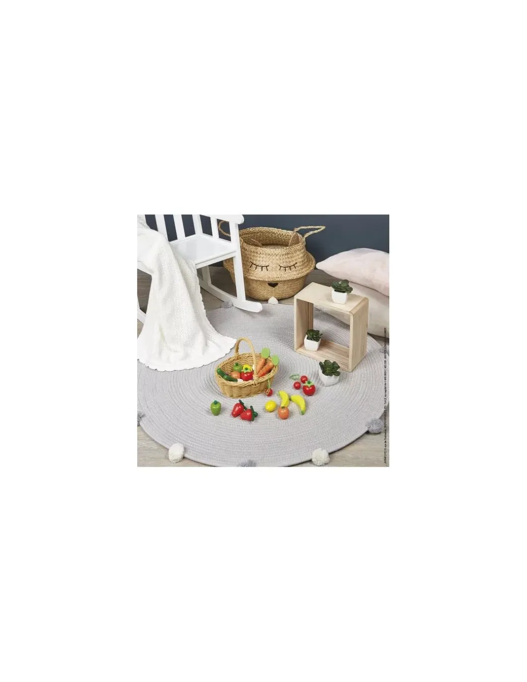 Panier de fruits et légumes - Janod