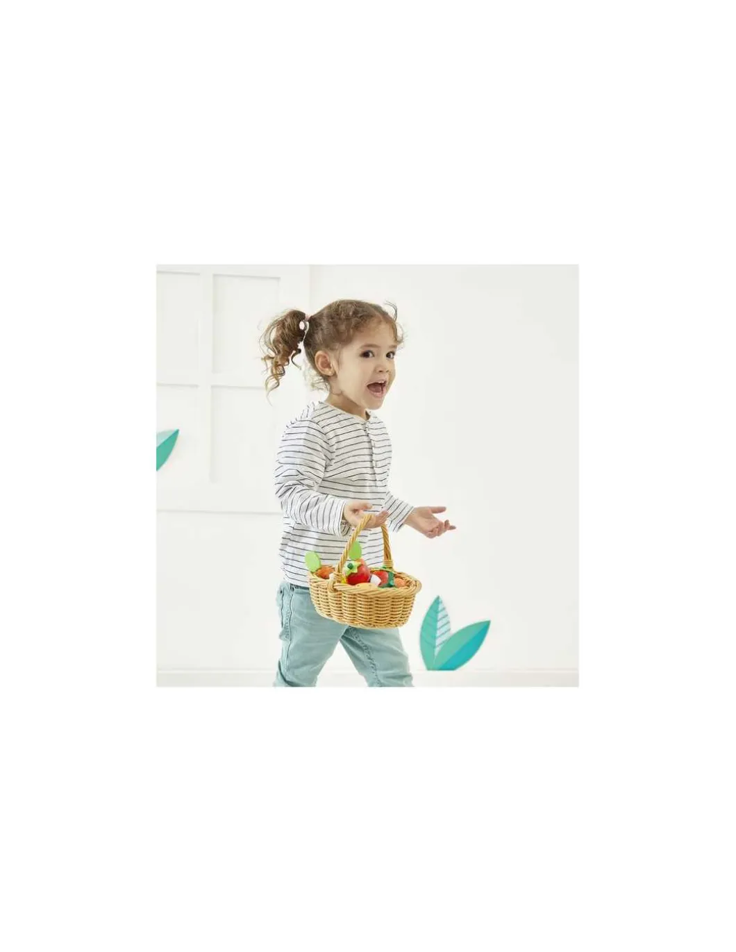 Panier de fruits et légumes - Janod