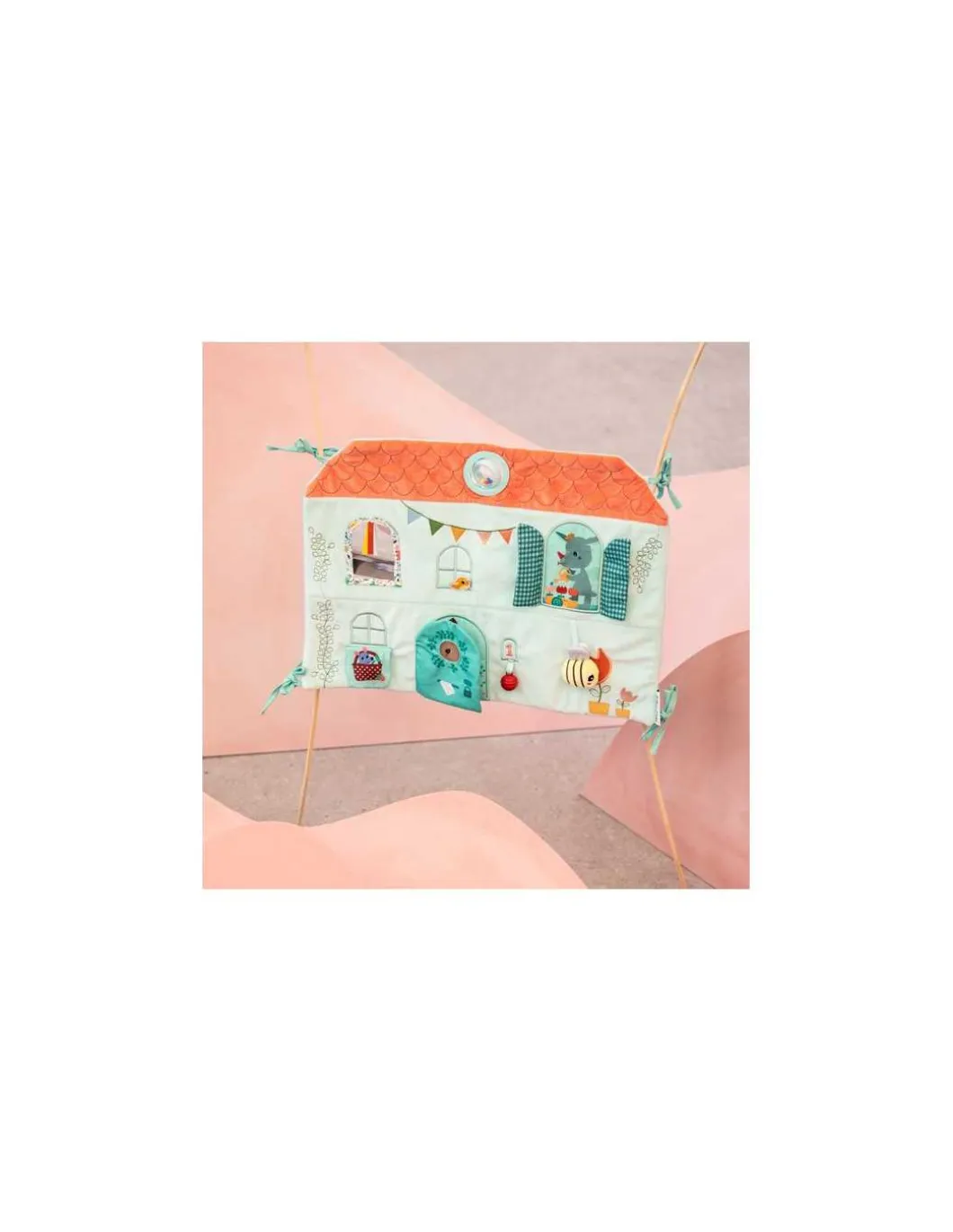 Panneau découvertes maison de Stella et Joe - Lilliputiens