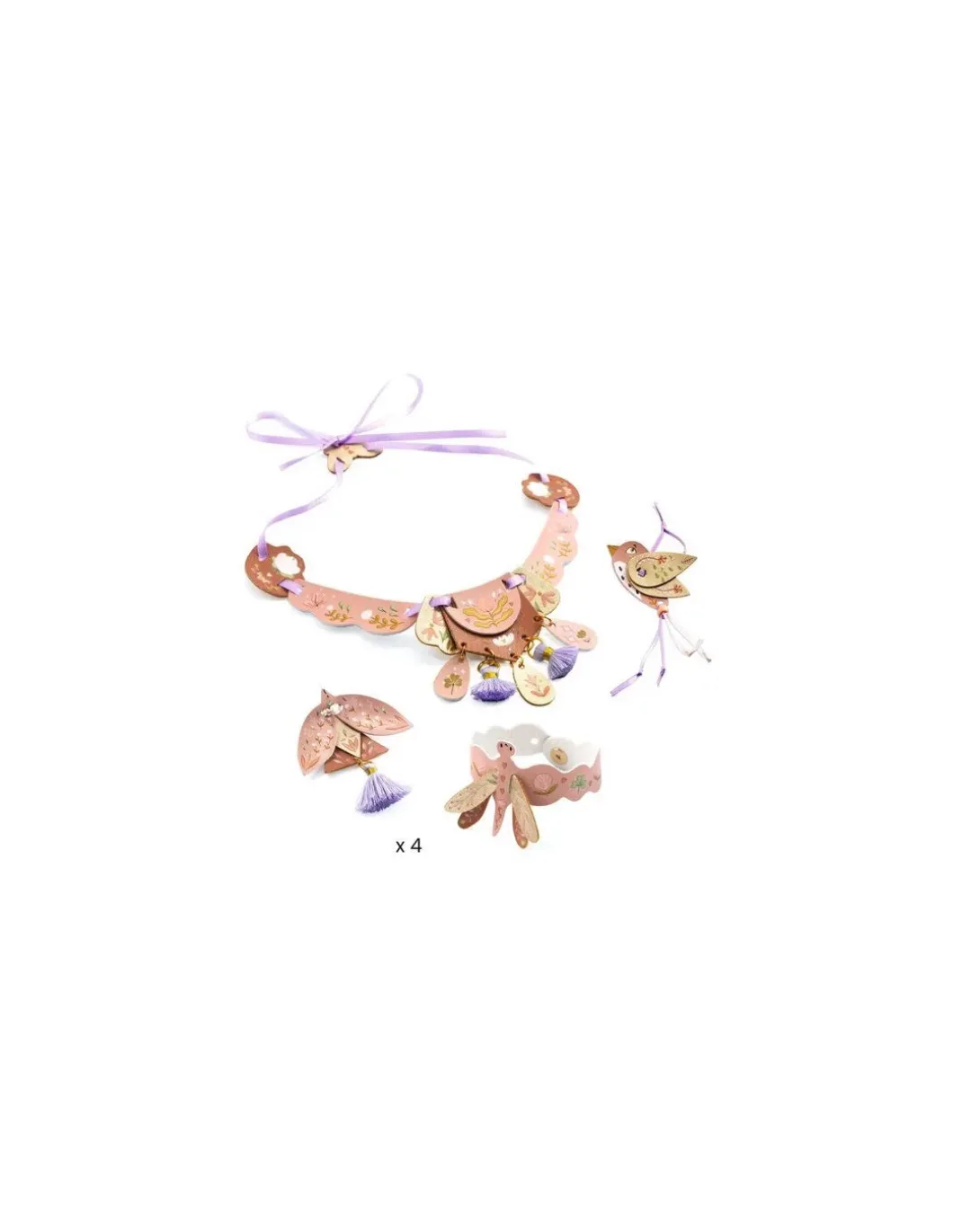 Parure de bijoux à créer Miss Rosefinch - Do it Yourself - Djeco