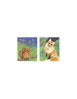 Peinture au numéro animaux de la forêt - Janod