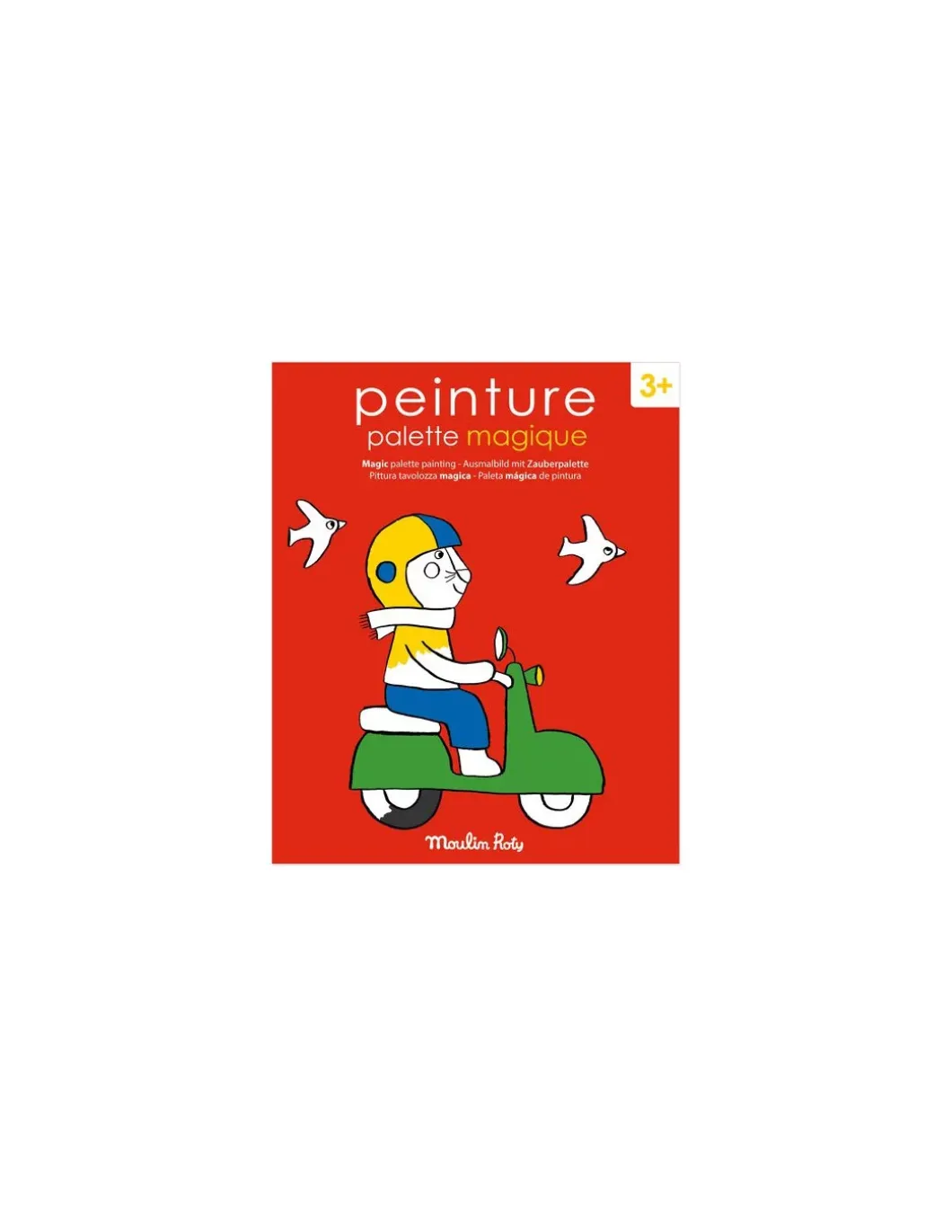 Peinture palette magique Les Popipop - Moulin Roty