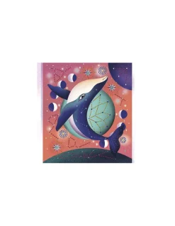 Peinture pointillisme 3D Animaux cosmiques - Janod