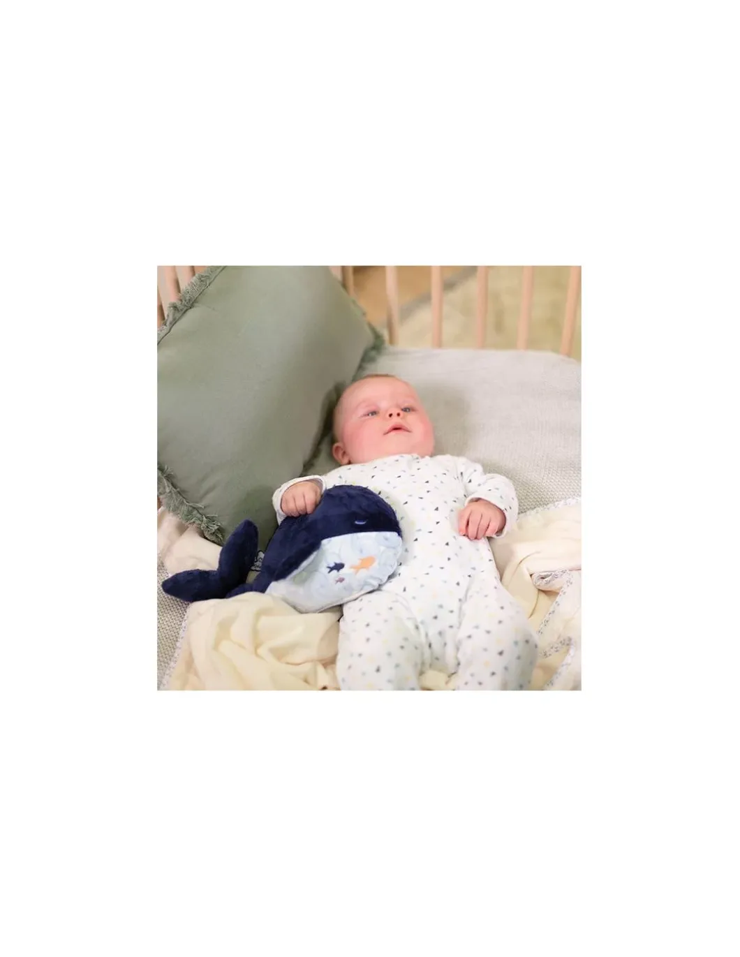 Peluche bien-être baleine Petit calme - Kaloo