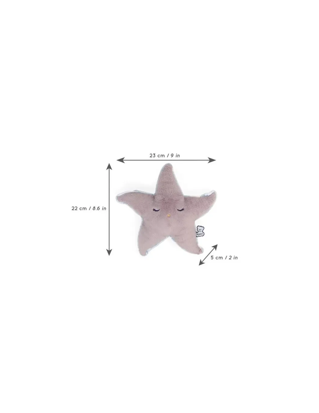 Peluche bien-être étoile de mer Petit calme - Kaloo