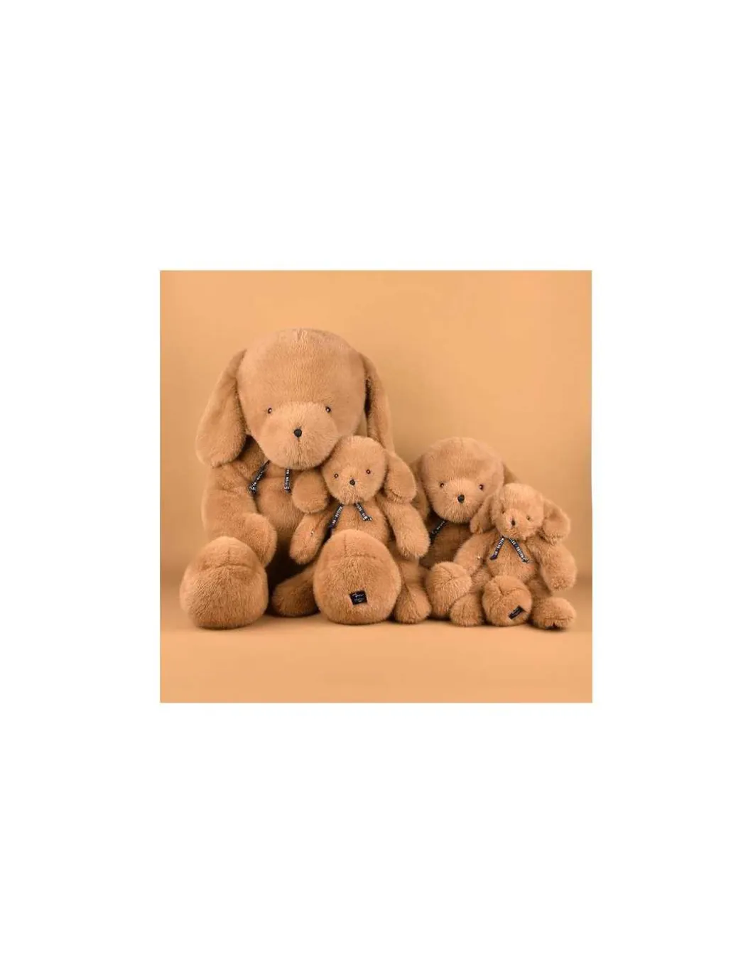 Peluche chien caramel 30 cm Sowen - Maïlou Tradition