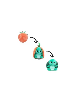 Peluche Corvet la tortue pêche - Flipetz by Déglingos