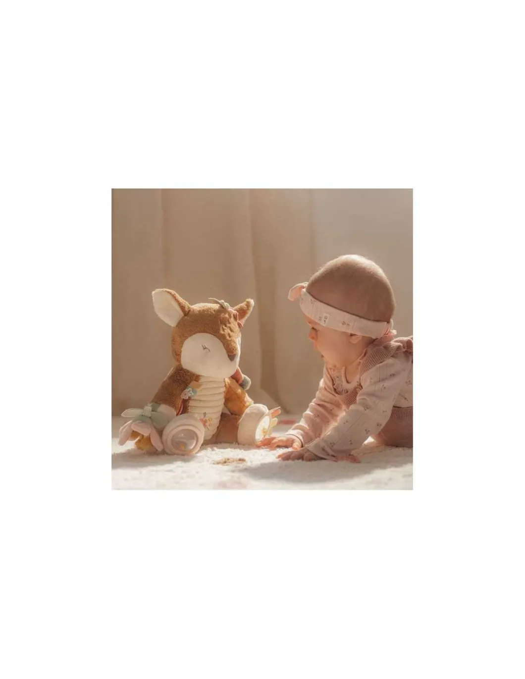 Peluche d'activités faon Fairy Garden - Little Dutch