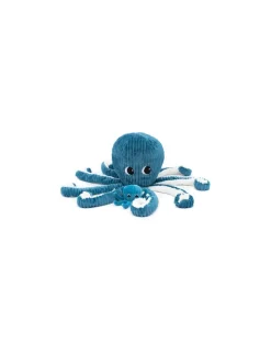Peluche Filou la pieuvre bleu - Les Ptipotos by Déglingos
