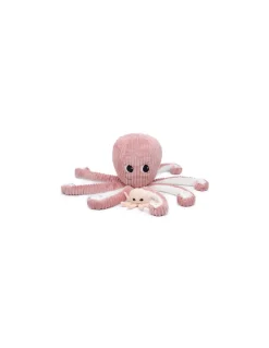 Peluche Filou la pieuvre rose - Les Ptipotos by Déglingos