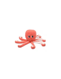 Peluche Filou la pieuvre corail - Les Ptipotos by Déglingos