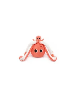 Peluche Filou la pieuvre corail - Les Ptipotos by Déglingos