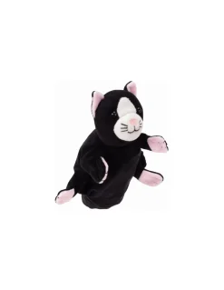Peluche gant marionnette chat