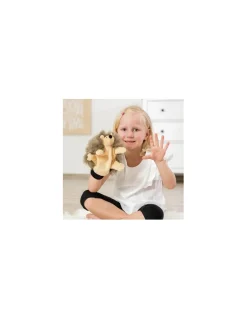 Peluche gant marionnette hérisson