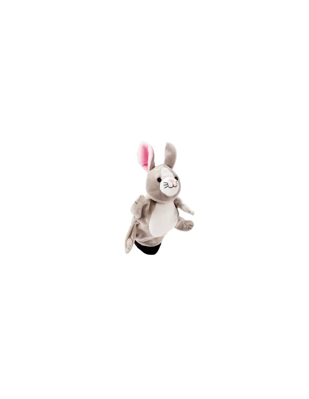 Peluche gant marionnette lapin