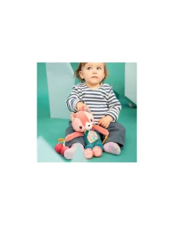 Peluche Jeanne chat multi-activités - Lilliputiens