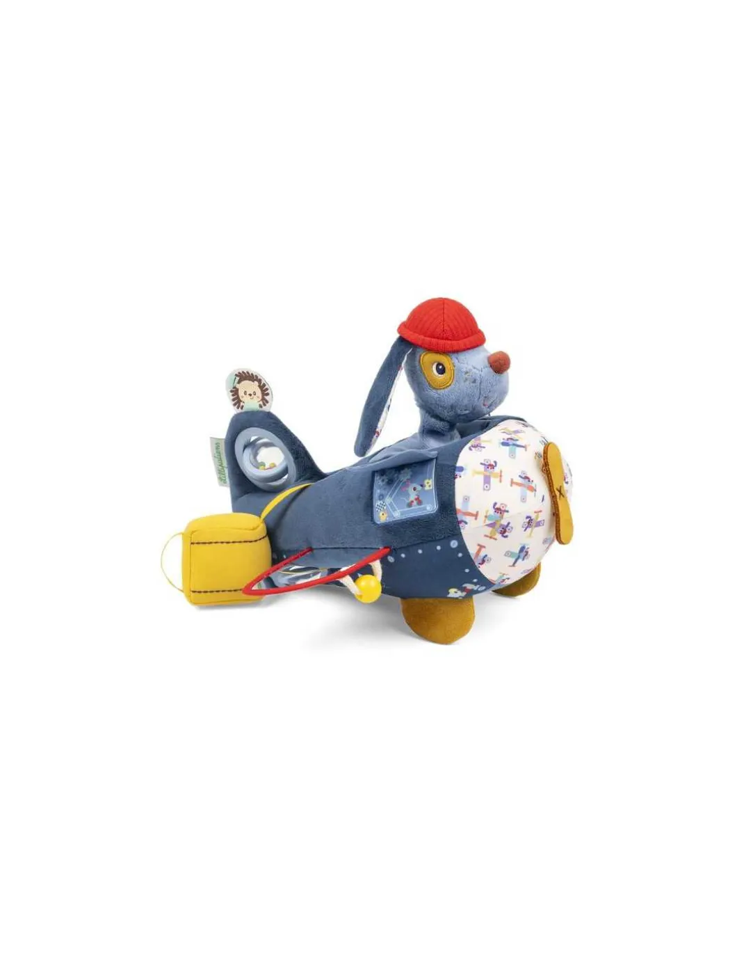 Peluche Jules avion d'activités - Lilliputiens