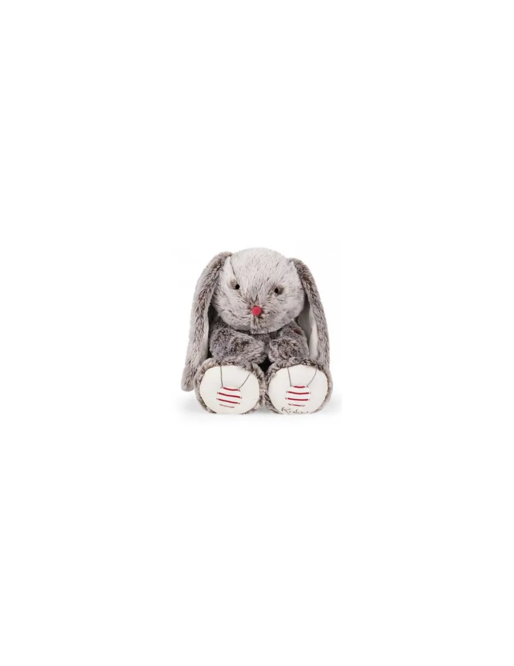 Peluche lapin Léo 38 cm - Rouge Kaloo