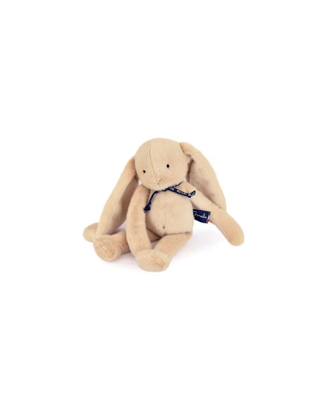 Peluche Lapin Méloé 37 cm beige - Maïlou Tradition