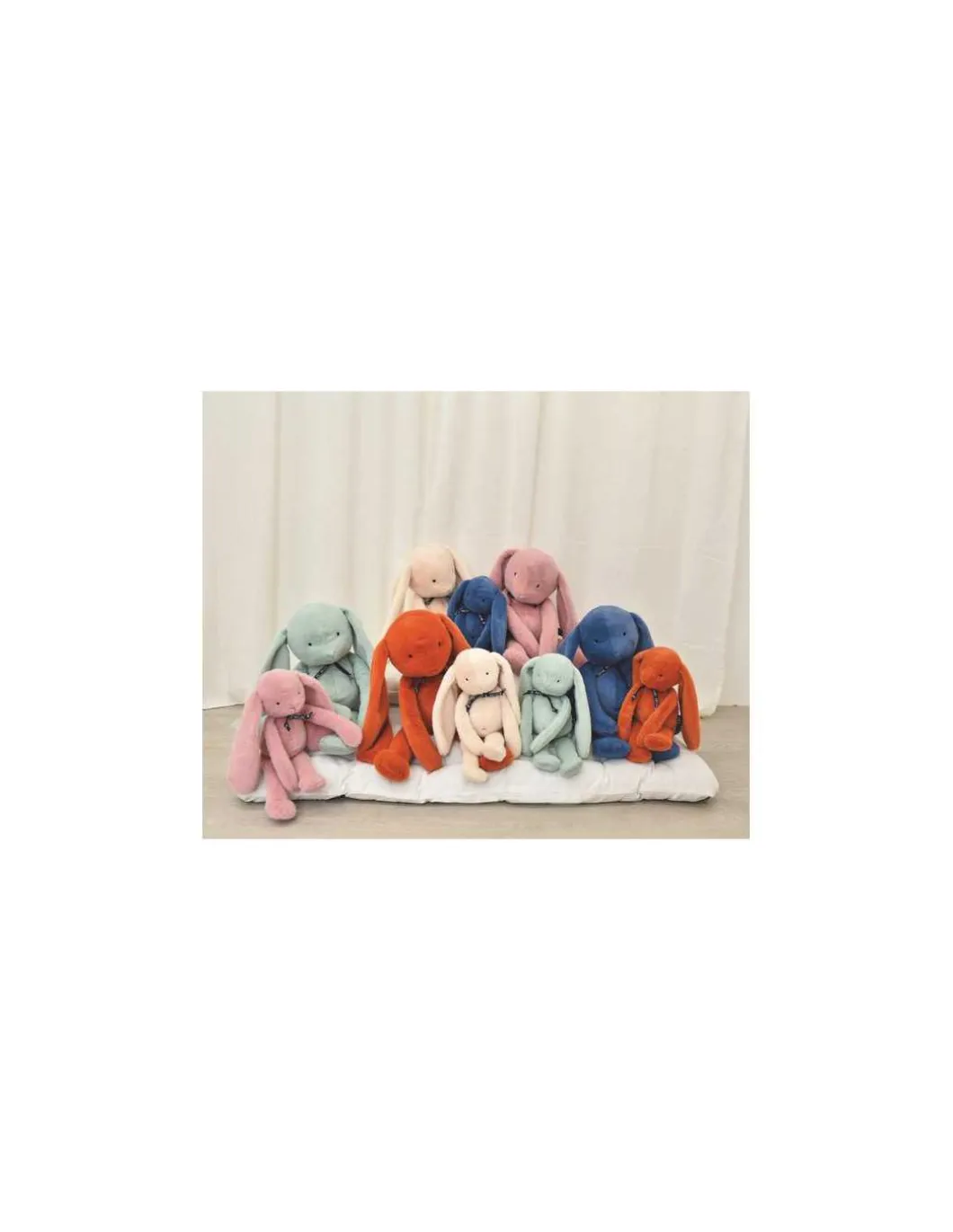 Peluche Lapin Méloé 56 cm beige - Maïlou Tradition