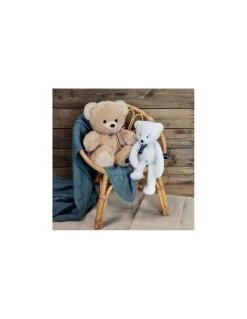 Peluche L'ours beige 35 cm - Maïlou Tradition