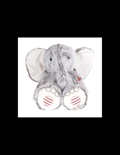 Peluche éléphant Noa 38 cm - Rouge Kaloo