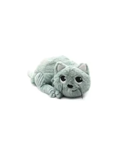 Peluche Miaou le chat maman et bébé vert menthe - Les Ptipotos by Déglingos