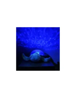 Peluche musicale à projections Tranquil turtle aqua rechargeable - Cloud b