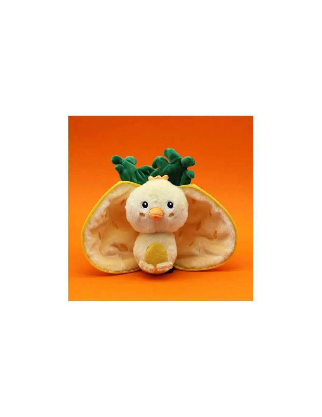 Peluche Nugget le poussin ananas - Flipetz by Déglingos