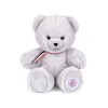 Peluche petit ours gris perle L'ours français 25 cm