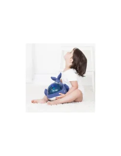 Peluche projecteur dynamique baleine Aqua Dream - Pabobo