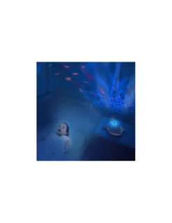 Peluche projecteur dynamique baleine Aqua Dream - Pabobo