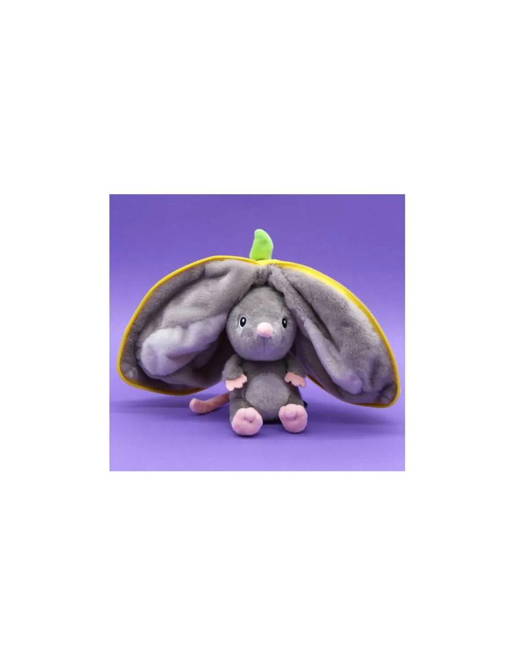 Peluche Rocket la souris citron - Flipetz by Déglingos