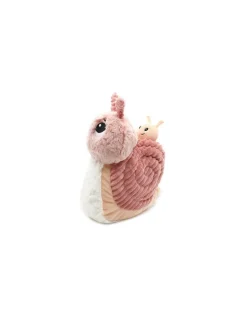 Peluche Speedou l'escargot maman et bébé rose - Les Ptipotos by Déglingos