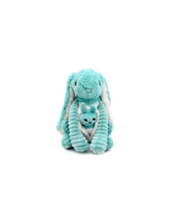 Peluche Toudou le lapin aqua - Les Ptipotos by Déglingos