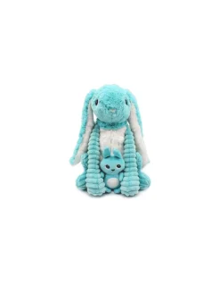 Peluche Toudou le lapin aqua - Les Ptipotos by Déglingos