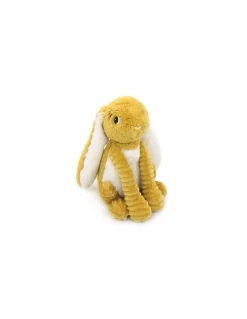 Peluche Toudou le lapin jaune moutarde - Les Ptipotos by Déglingos