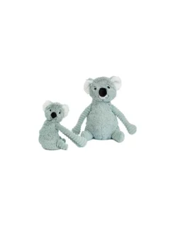 Peluche Trankilou le koala maman et bébé vert menthe - Les Ptipotos by Déglingos
