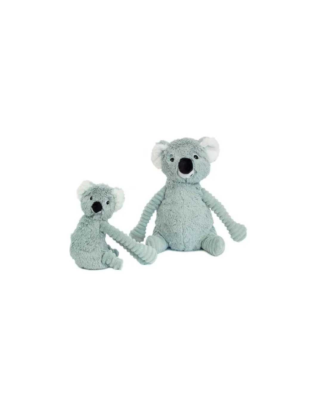 Peluche Trankilou le koala maman et bébé vert menthe - Les Ptipotos by Déglingos