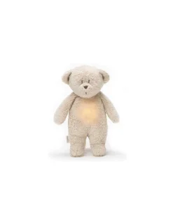 Peluche veilleuse musicale ourson Sable - Moonie