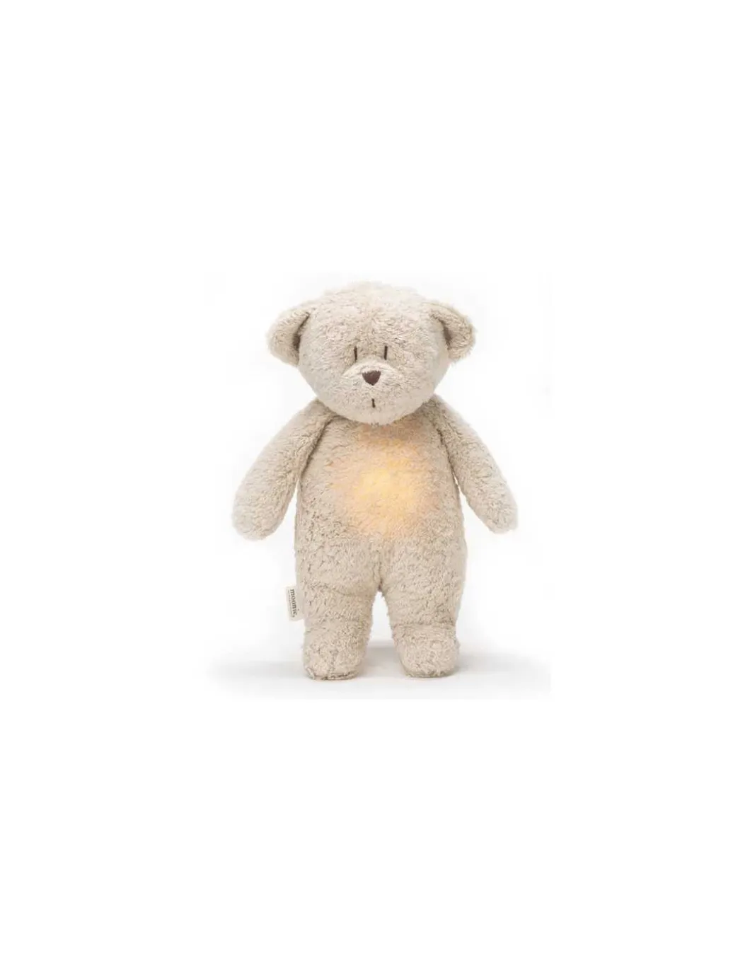Peluche veilleuse musicale ourson Sable - Moonie