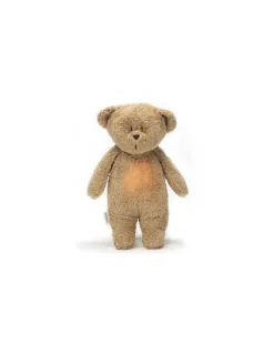 Peluche veilleuse musicale ourson Cappuccino - Moonie