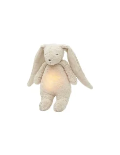Peluche veilleuse musicale lapin Sable - Moonie